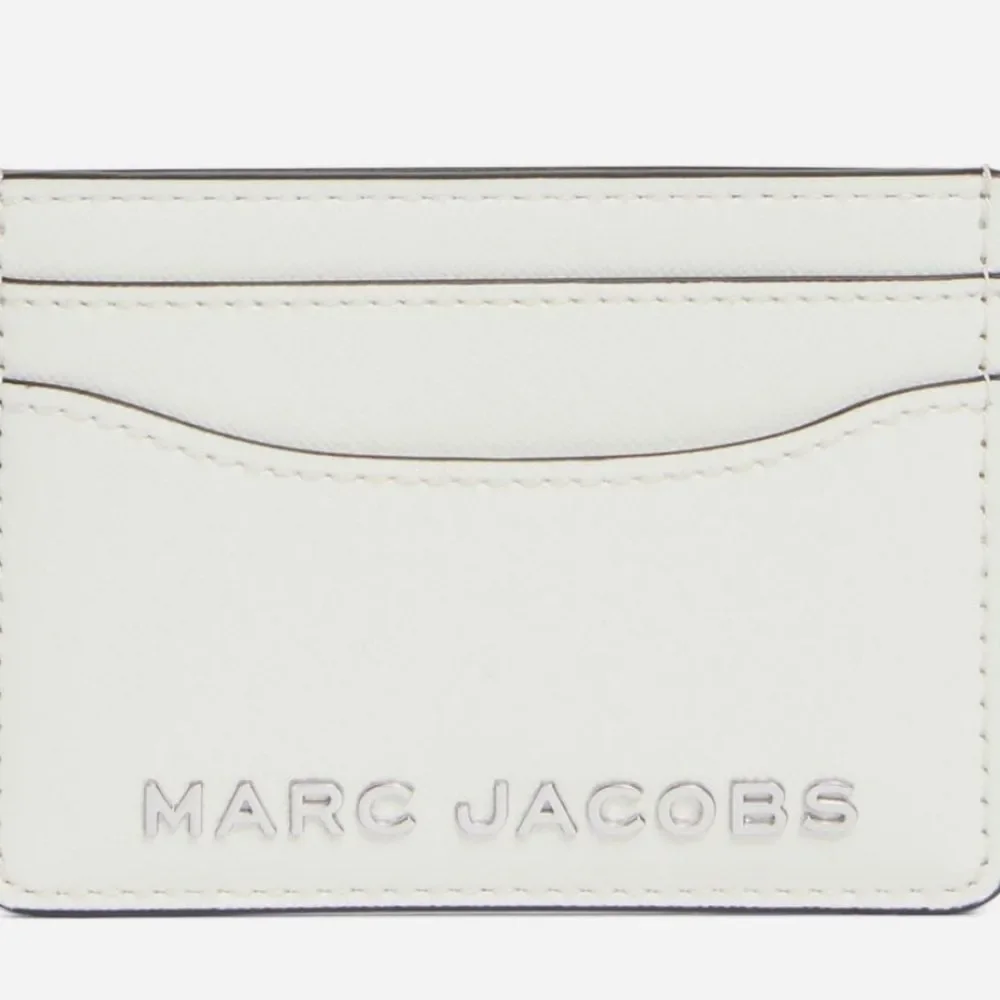 Marc Jacobs Trademarc Card Case-‎ White/Silver